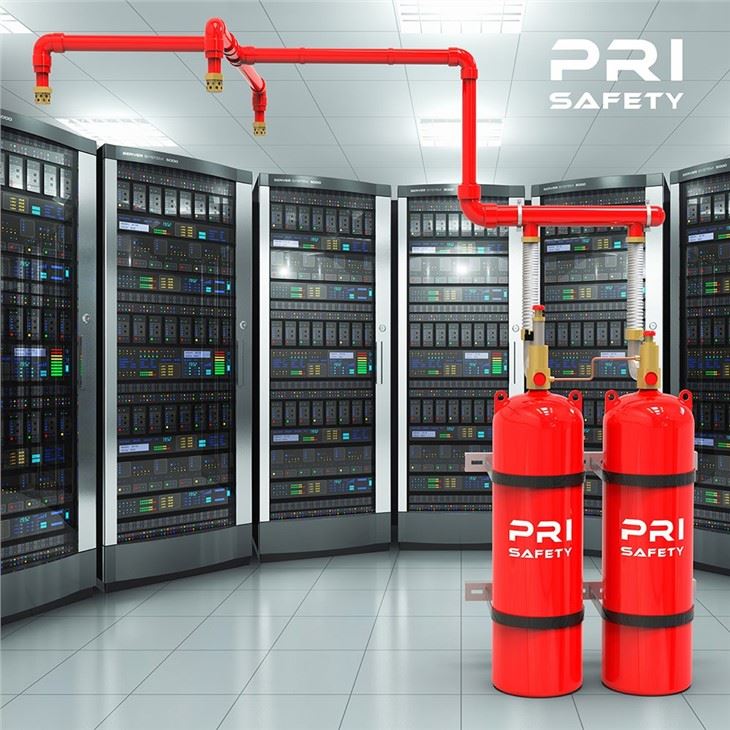 Engineered Clean Agent FM-200 HFC227ea Fire Suppression System