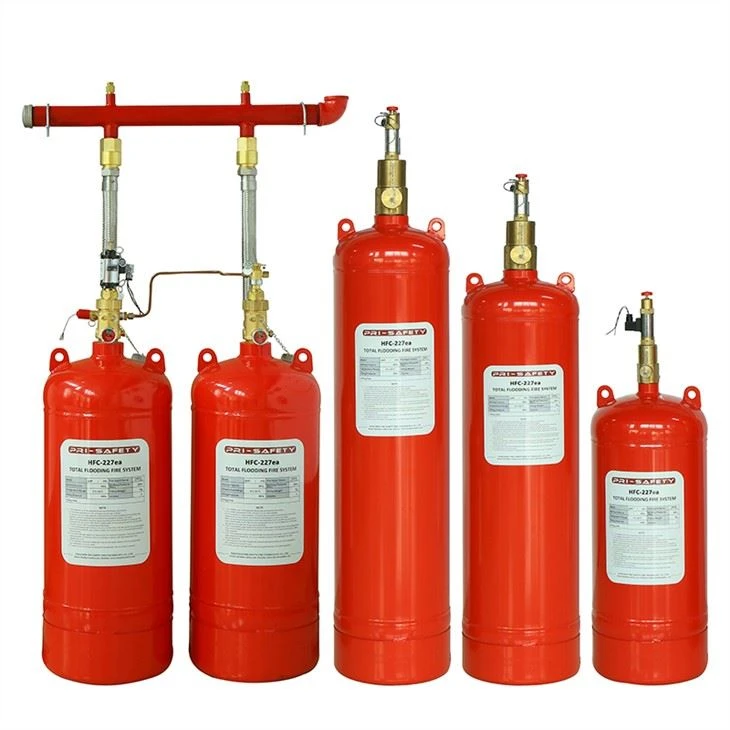 گاز کل سیل سیستم سرکوب آتش FM200 Hfc-227ea